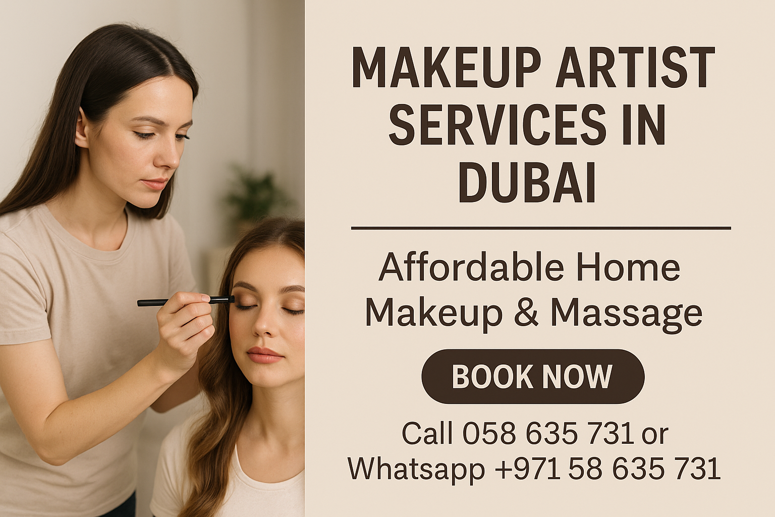 Makeup Artist Services in Dubai